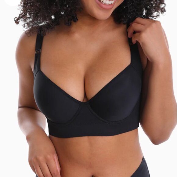 Shapedly Back Smoothing Shaping Bra - 40 / DDD(F) / Black - Picture 1 of 4